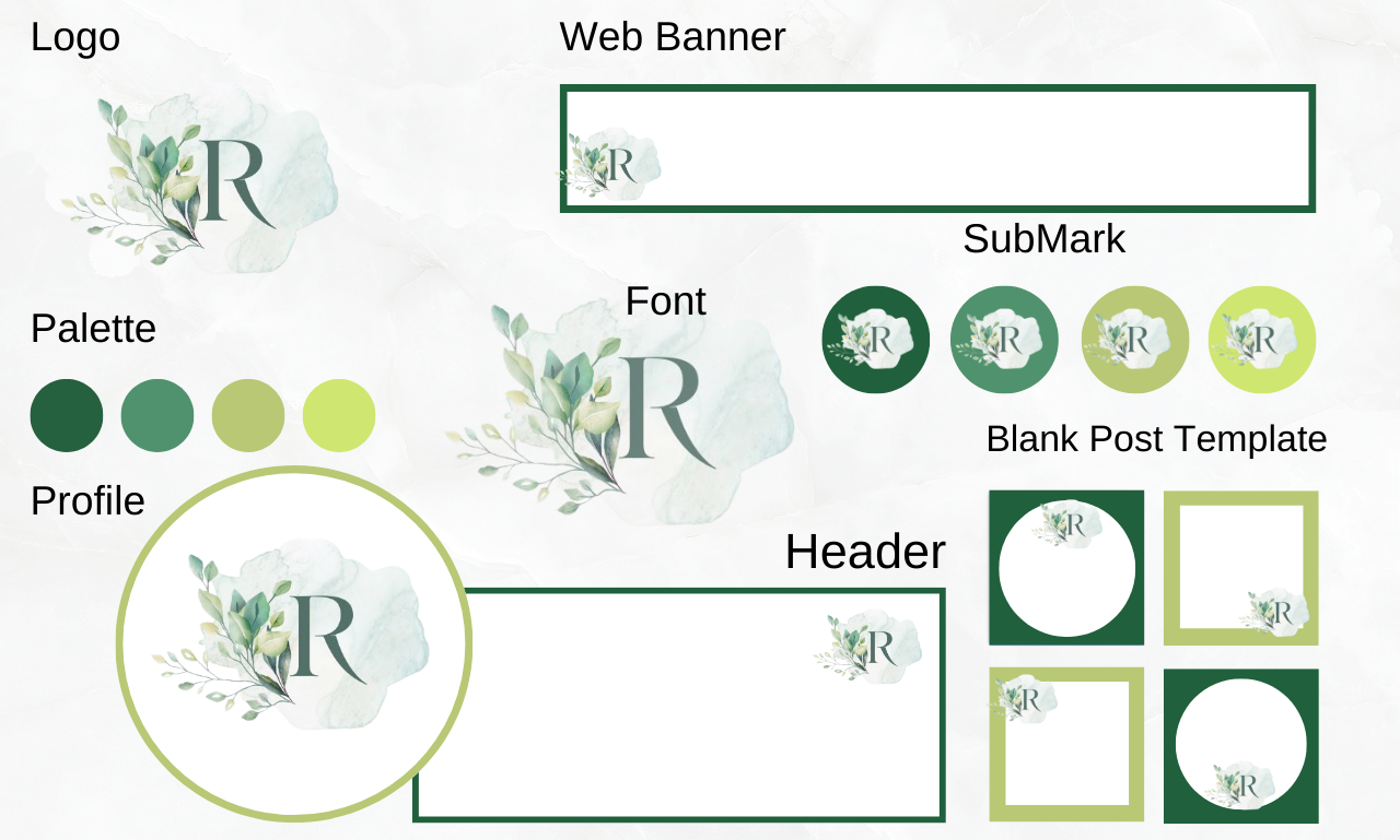 R logo Branding Kit